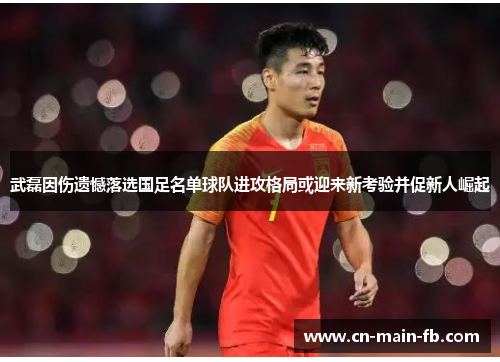 武磊因伤遗憾落选国足名单球队进攻格局或迎来新考验并促新人崛起